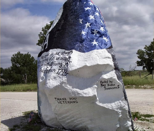 Rock in Iowa
