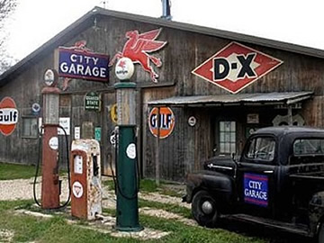 Beautiful Old Gas Stations