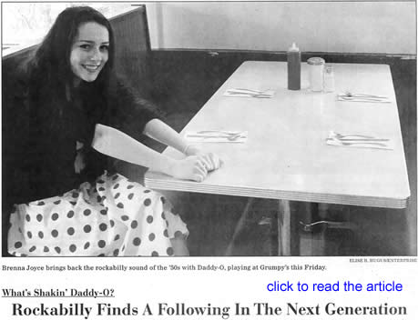 Read Falmouth Enterprise interview with Brenna and RC of Daddy-O! April 26, 2011